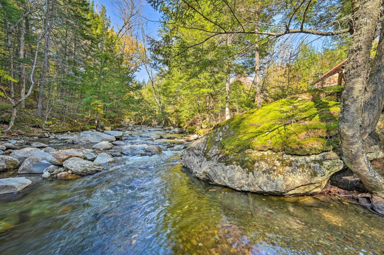 Remote Cabin With Fire Pit 3 Miles To Stowe Mtn! Exterior photo