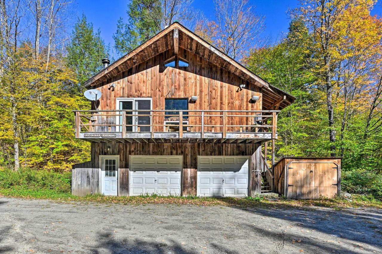 Remote Cabin With Fire Pit 3 Miles To Stowe Mtn! Exterior photo